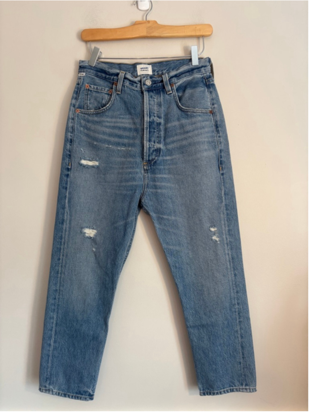 Citizens of Humanity Jeans Straight Leg Medium Wash Size 24